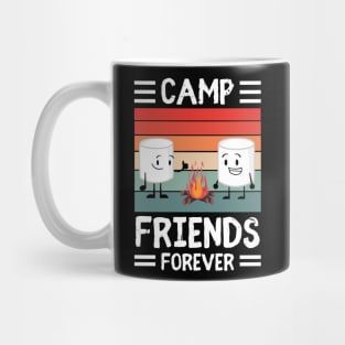 Camp Friends Forever Funny Roasted S'mores Mug